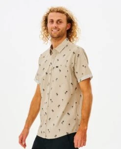 Paradise Palms Short Sleeve Shirt -Dawn Sport Water Shop 00emsh 5067 2