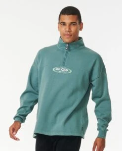 Fader Oval 1/4 Zip Crew -Dawn Sport Water Shop 03wmfl 3136 3