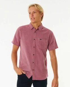Washed Short Sleeve Shirt