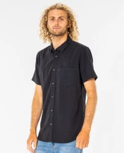 Washed Short Sleeve Shirt -Dawn Sport Water Shop cshhe9 8264 2