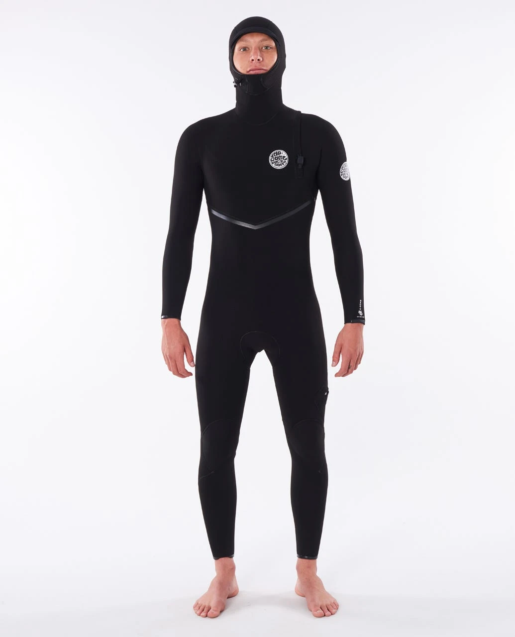 E-Bomb 4/3 Zip Free Hooded Wetsuit Steamer 3 E-Bomb 4/3 Zip Free Hooded Wetsuit Steamer - Image 3