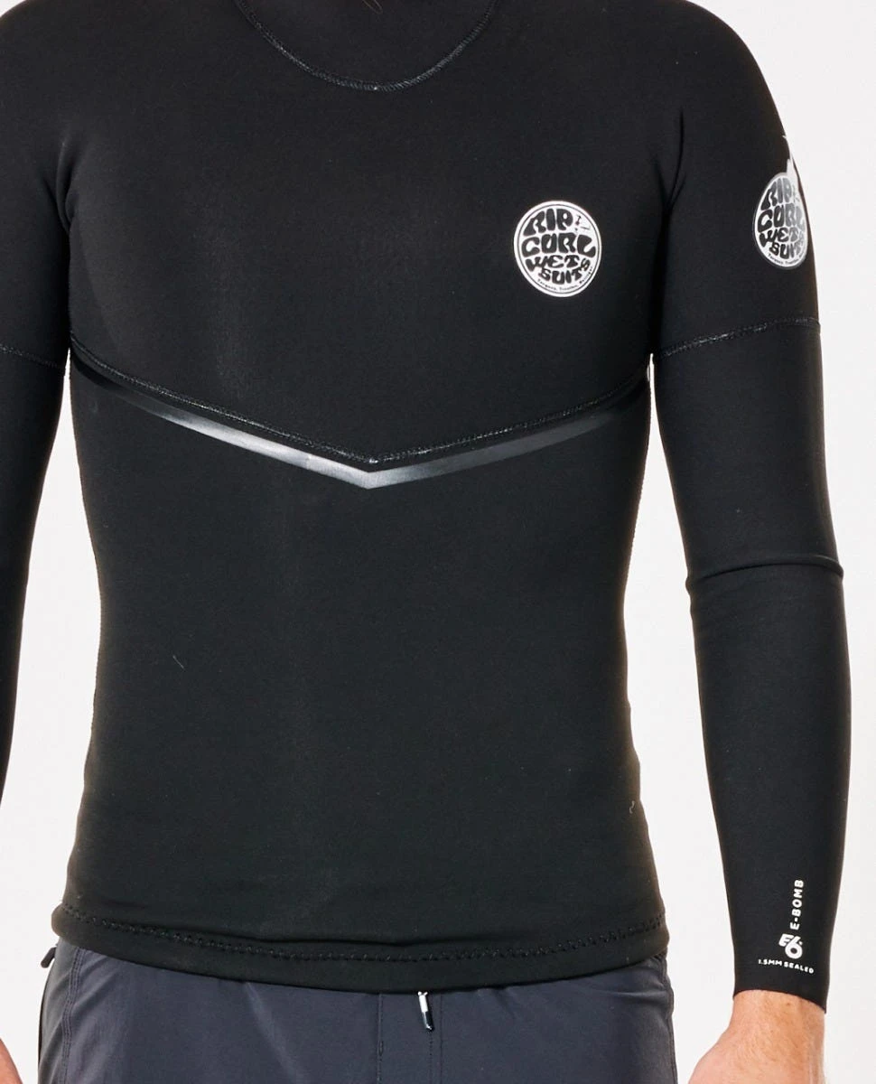 E-Bomb 1.5 Mm GB Sealed Long Sleeve Wetsuit Jacket 3 E-Bomb 1.5 Mm GB Sealed Long Sleeve Wetsuit Jacket - Image 3