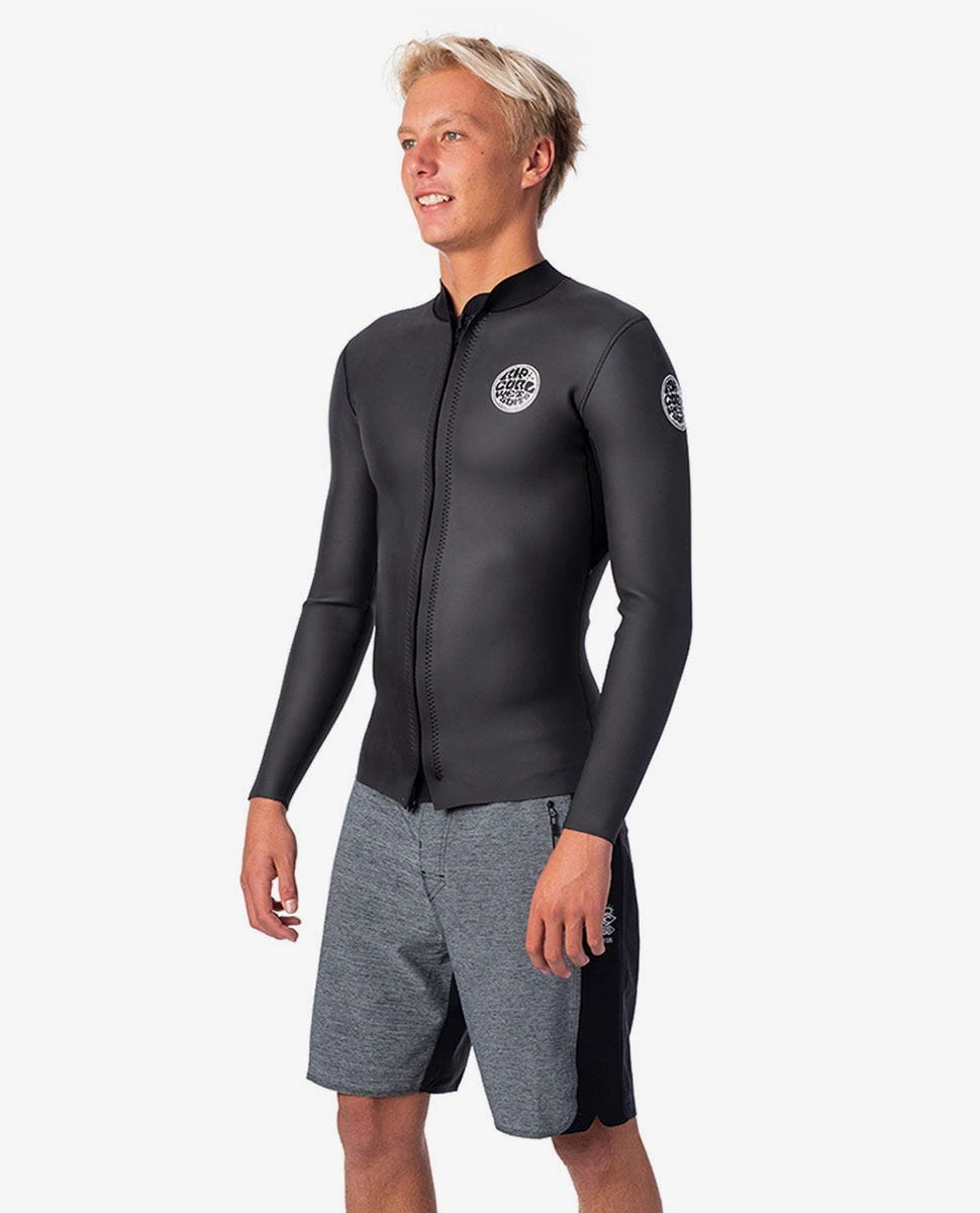 Dawn Patrol 1.5mm Long Sleeve Front Zip Jacket 2 Dawn Patrol 1.5mm Long Sleeve Front Zip Jacket - Image 2